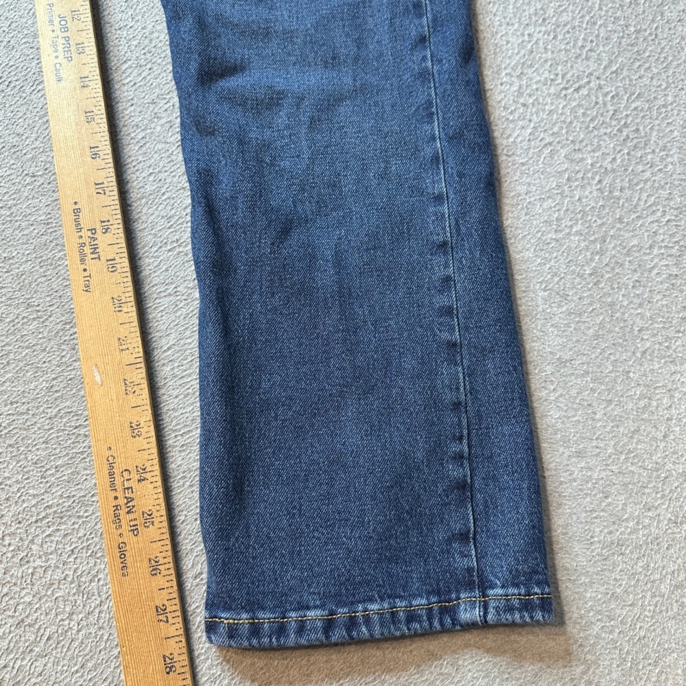 Lee Jeans Mens 36x29 Blue Slim Fit Denim Pants Stretch Medium Wash 102003517 - Picture 8 of 9